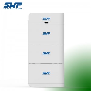 307,2V50AH Korkeajännitteen aurinkokodin energian varastointijärjestelmä Käytä LifeCO4 -akkukennoja Korkeajännitekaupan varastointijärjestelmä